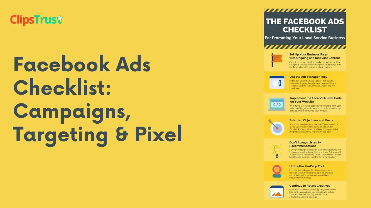 facebook ads checklist